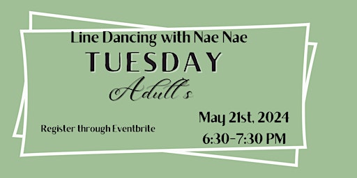 Imagem principal do evento Line Dancing with Nae Nae