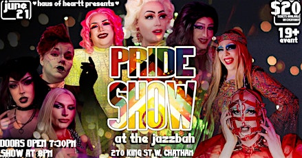 PRIDE Month  Drag Show at The Jazz Bah!