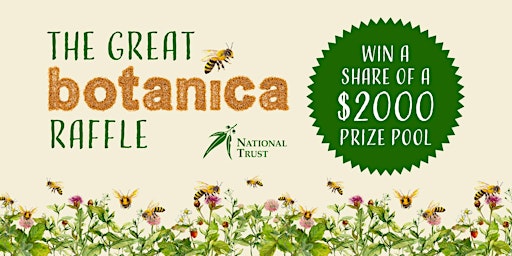 The Great Botanica Raffle at Rippon Lea Estate primary image