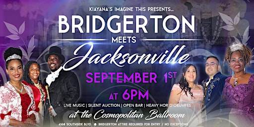 Immagine principale di The Bridgerton Meets Jacksonville Costume Gala & Scholarship Fundraiser 