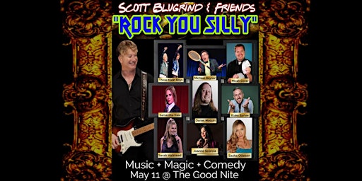 Imagem principal do evento "Rock You Silly" with Scott Blugrind & Friends