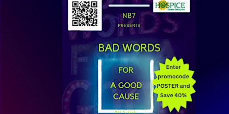 Bad Words For a Good Cause Stand Up Comedy in Support of Bobbys Hospice