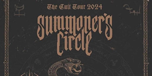 Imagem principal do evento The Cult Tour - Summoner’s Circle/ WoR/ Cetragore