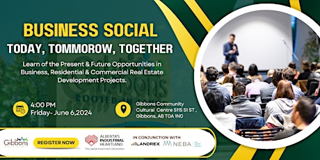 Business Social  Today, Tomorrow, Together.