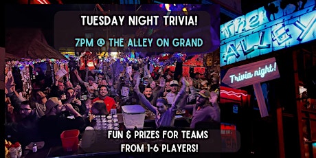 Tuesday Night Trivia at the Alley