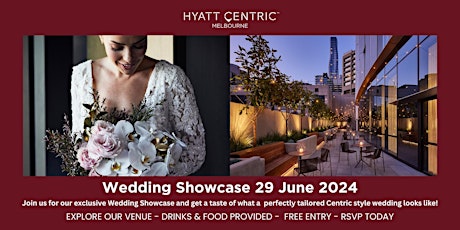 Hyatt Centric Melbourne Wedding Showcase