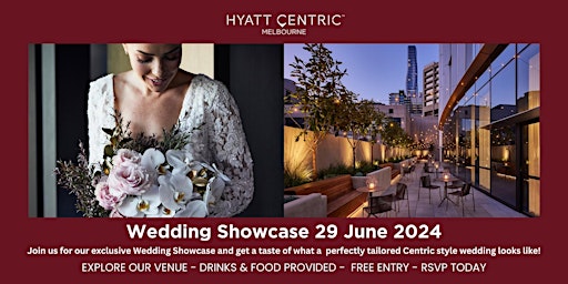Hyatt Centric Melbourne Wedding Showcase primary image