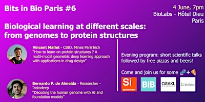 Bits in Bio Paris #6 Biological Learning at Different Scales primary image