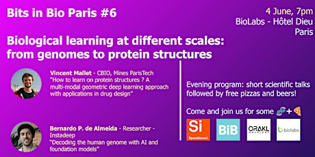 Bits in Bio Paris #6 Biological Learning at Different Scales