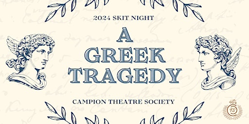 Campion College Theatre Society Skit Night