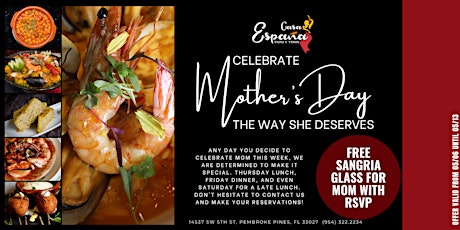 Mother's Day All Week with Casa Espana