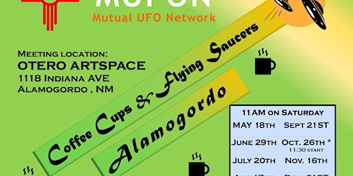 Imagem principal de Coffee Cups & Flying Saucers with The Mutual UFO Network