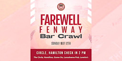 Imagem principal do evento Farewell Fenway
