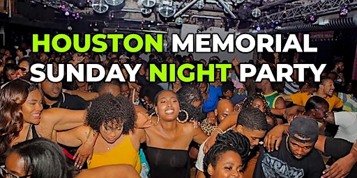 Primaire afbeelding van Memorial Sunday Vibes Houston Party, Afrobeats, Caribbean, Downtown