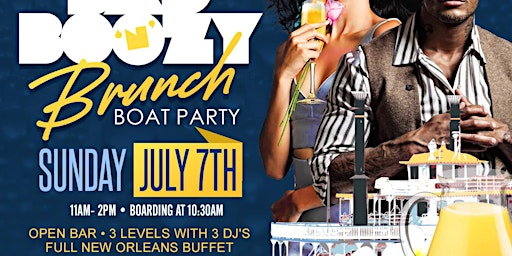 ESSENCE WEEKEND "BAD N BOOZY" BRUNCH BOATPARTY WITH SET NETWORK+ NOLA FEST primary image