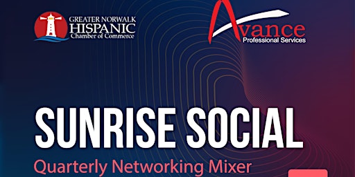 Imagem principal de Sunrise Social   |   Quarterly Networking Mixer with GNHCC   |   NORWALK
