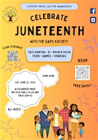 Hauptbild für GAPS 2nd Annual Juneteenth Event!!