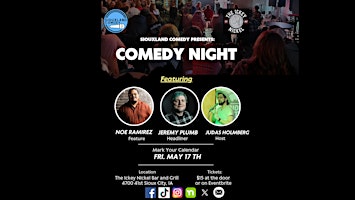 Comedy Night w/ Jeremy Plumb & Noe Ramirez primary image