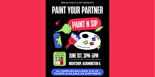 Imagem principal do evento Paint Your Partner paint n sip