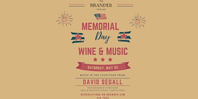 Imagem principal de Wine & Music! Memorial Day Weekend