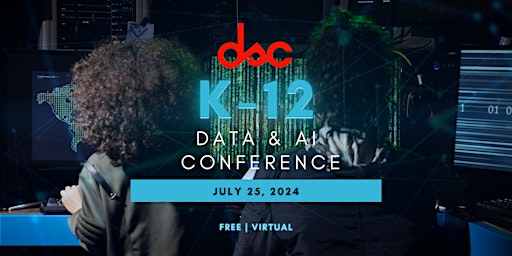 Imagem principal do evento K-12 Data & AI Conference