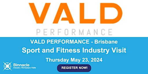 Imagem principal do evento VALD Performance - Sport, Fitness & Recreation Industry Workplace Visit
