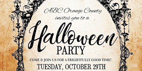 ABC-OC Invites you to a Halloween Party at the Marriott Fullerton! primary image