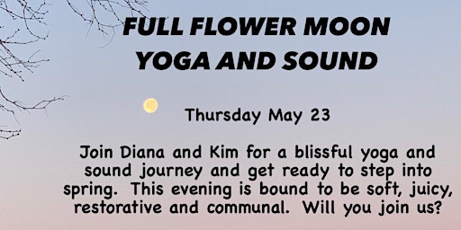 Imagem principal do evento May Full Moon Yoga and Sound