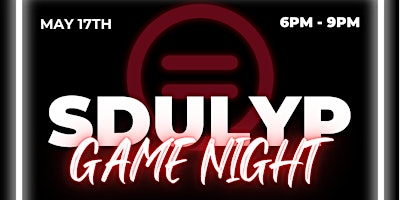 Imagem principal do evento SDULYP Game Night