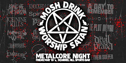 Imagem principal do evento Metalcore Night - Emo Night Goes Heavy