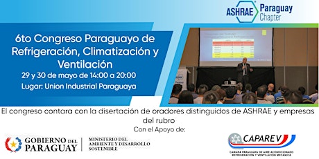 6to Congreso Paraguayo de Refrigeración, Climatización y Ventilación
