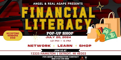 Financial  Literacy Pop-Up Shop