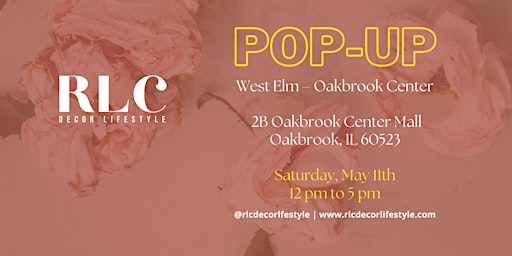 RLC Decor Lifestyle Candle POPUP Event at West Elm Oakbrook Center