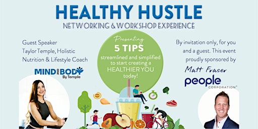 Imagem principal de Healthy Hustle  - Networking & Workshop Experience