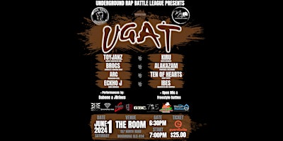 Primaire afbeelding van Underground Rap Battle League - UGAT