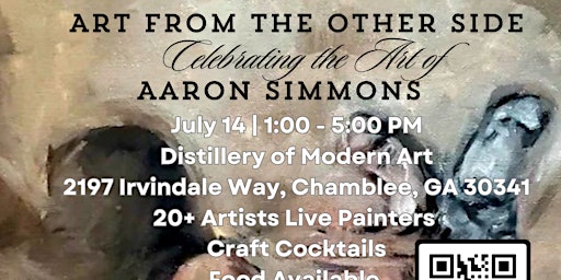 Imagem principal do evento Art from the Other Side: Celebrating the Art of Aaron Simmons