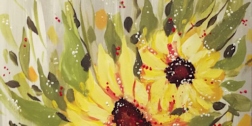 Imagem principal do evento Sunflower Showers - Paint and Sip by Classpop!™