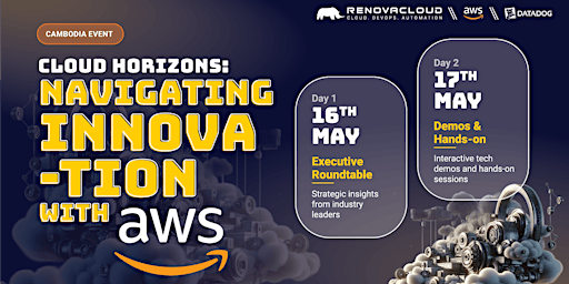 Imagem principal do evento Cloud Horizons: Navigating Innovation with AWS (Executive Roundtable)