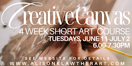 Creative Canvas 4 Week Art Course