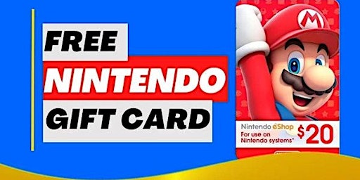 Primaire afbeelding van Unleash the Fun with Nintendo Free Gift Cards: Your Ticket to Endless Gaming Excitement czxcdvd