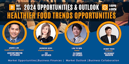 Imagem principal do evento 2024 Opportunities & Outlook: Healthier Food Trends Opportunities