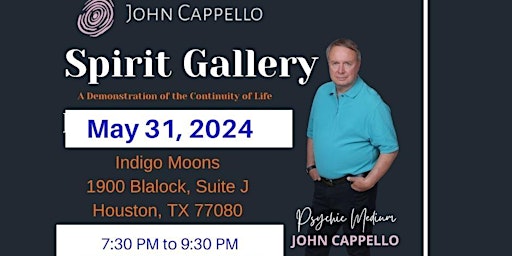 Spirit Gallery with John Cappello primary image