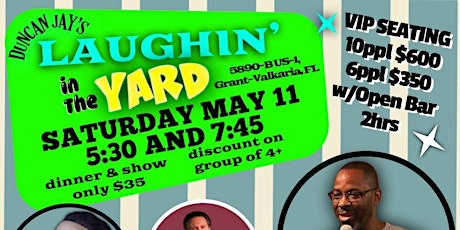 Duncan Jay's LAUGHIN' in the YARD - Saturday Comedy Fest
