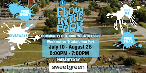 Primaire afbeelding van Flow in the Park - Free Yoga in Lake Union Park