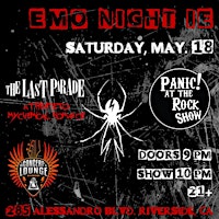 Primaire afbeelding van Emo Night in IE w/ Tributes to My Chemical Romance & Panic at the DIsco!