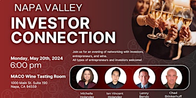 Primaire afbeelding van Napa Valley Investor Connection