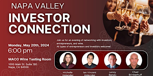 Hauptbild für Napa Valley Investor Connection