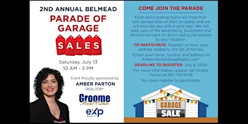 Primaire afbeelding van Belmead Parade of Garage Sales