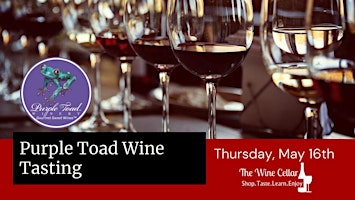 Imagem principal do evento Purple Toad Wine Tasting
