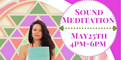 Imagem principal do evento May Sound Bath with Amy @ Crystal Temple of Global Healing @Mehta Metaphysical Center